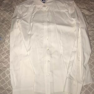 Brooks Brothers Classic-Fit Button Down Wht Shirt